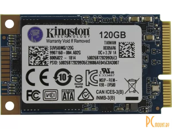 SSD 120GB SUV500MS/120G mSATA Kingston