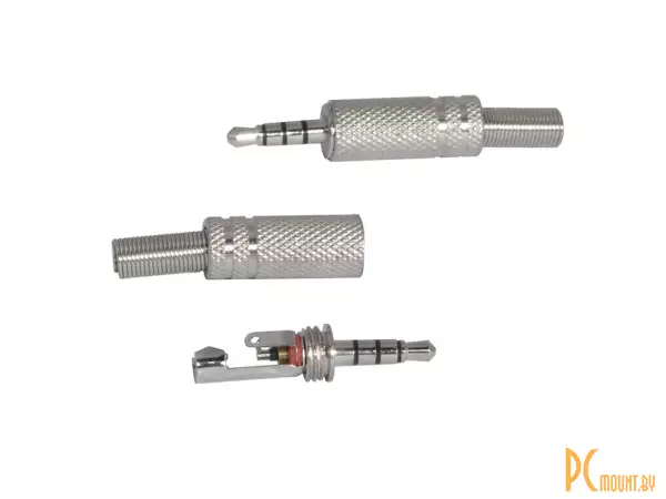 SZC-0145 / NP-145 3.5mm 4pin Разъем Jack штекер на кабель